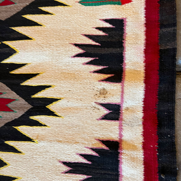 Vintage Native American Navajo Ganado Rug