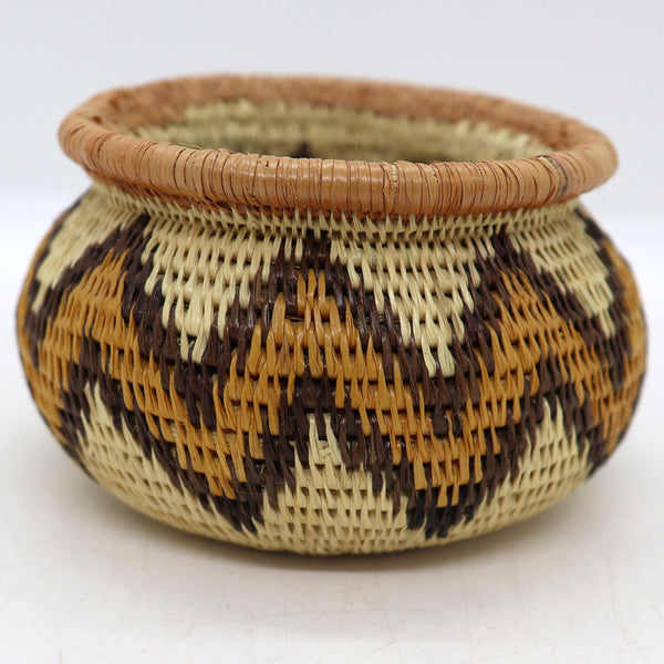 South American Panama Embera-Wounaan Miniature Basket (Hösig Di)