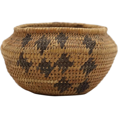 Vintage Native American Pomo Miniature Basket Bowl