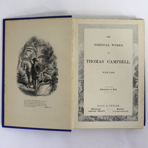 Two Poetry Books by Thomas Campbell and Henry Kirke White by Robert Southey