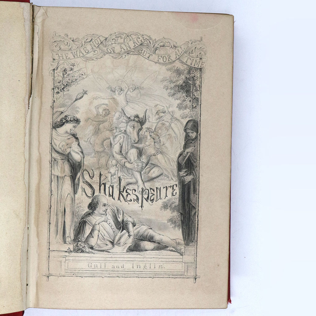 Book: The Dramatic Works of William Shakespeare by Editor Robert Inglis