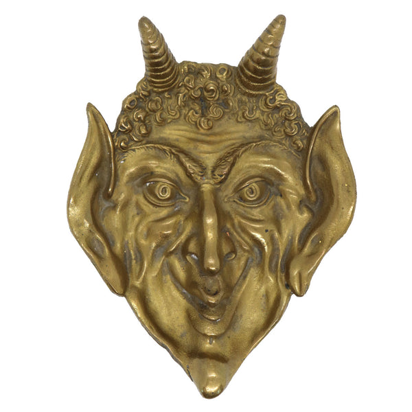 American Denver Brass Works Novelty Devil / Satyr Tray