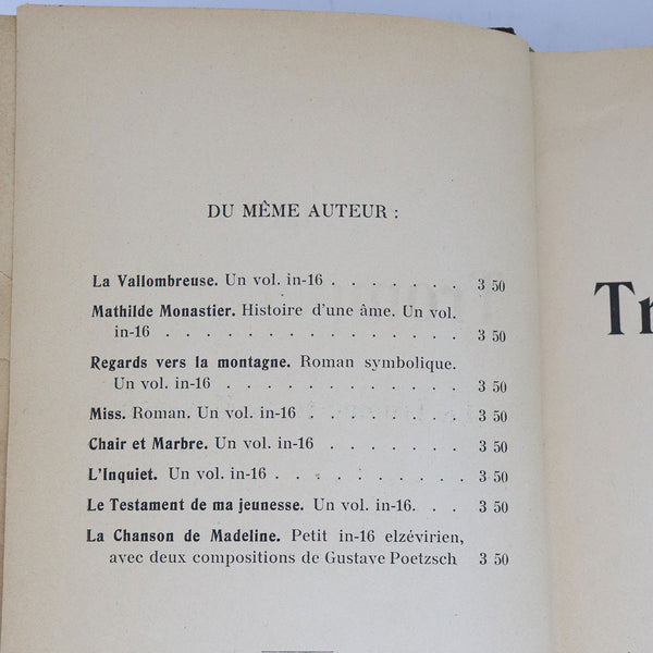 French Leather Bound Book: La Trompette de Marengo by Samuel Cornut