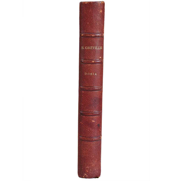 French Leather Bound Book: Dosia by Henry Greville (Alice Durand)