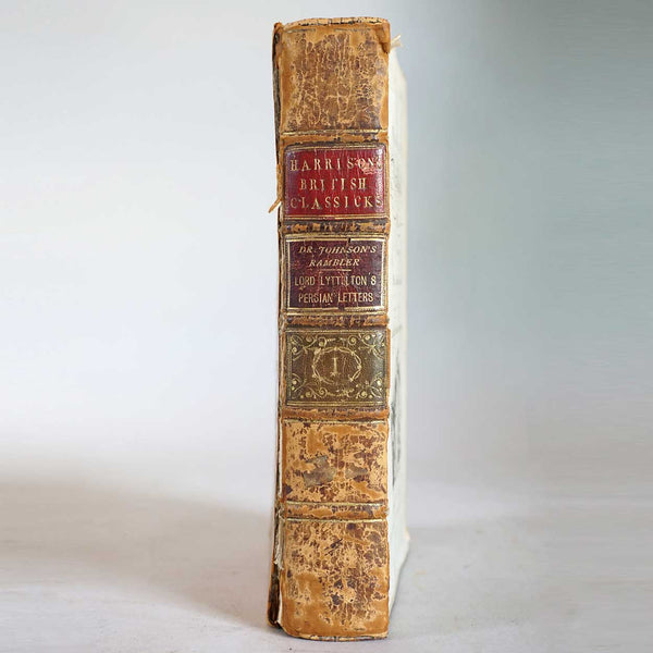 Leather Bound Book: Harrison's British Classicks, Volume 1